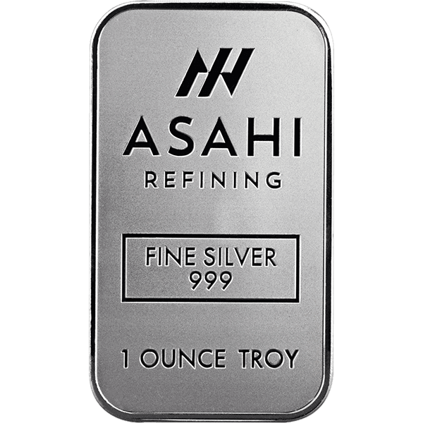 1 oz Asahi Silver Bar
