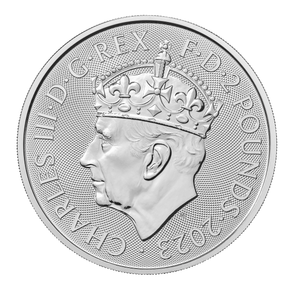 Silver Britannia King Charles III