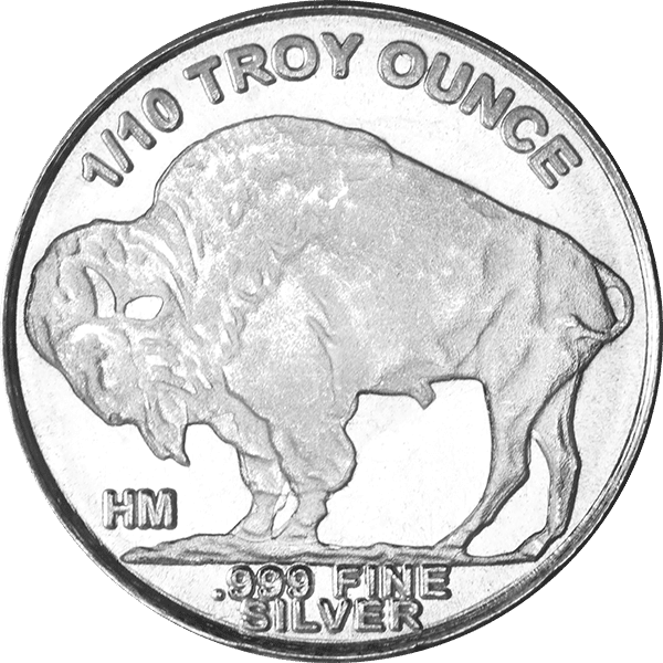 buy silver online the American buffalo silver round