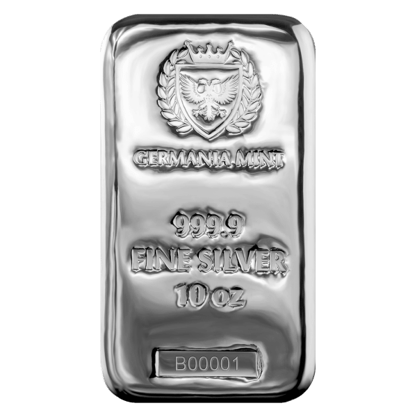 10 oz Germania Mint Silver Bar