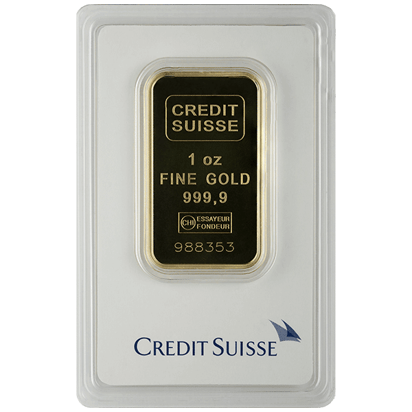1 oz Credit Suisse Gold Bar