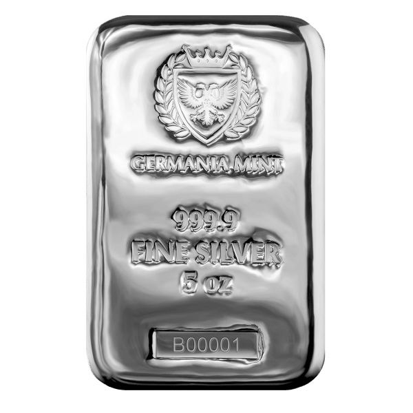 5 oz Germania Mint Silver Bar
