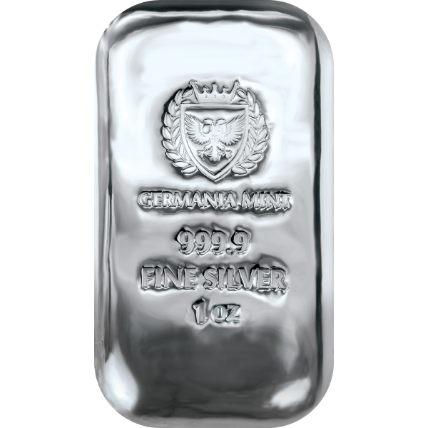1 oz Germania Mint Silver Bar