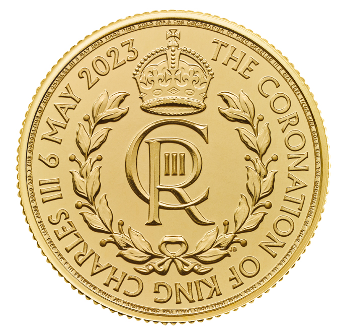 2023 1/4 oz British Coronation Gold Coin