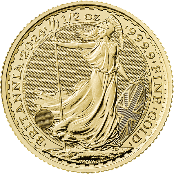 1/2 oz Britannia Gold Coin
