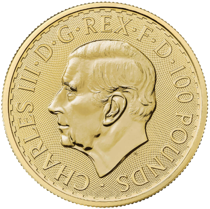 2024 1 oz Britannia Gold Coin KCIII
