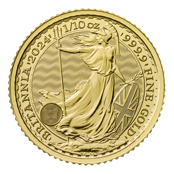 tenth ounce Gold Britannia