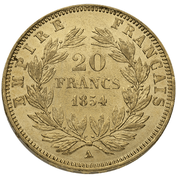 20 Francs Gold Napoleon III