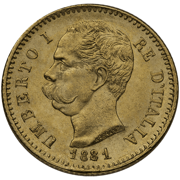 20 Lira Italian Gold Coin