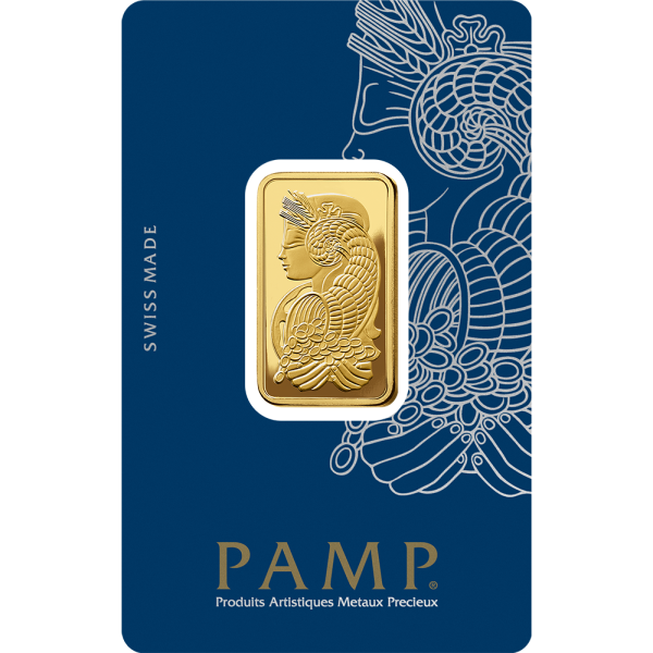 20 Gram Gold Bar PAMP Suisse Lady Fortuna Veriscan (New In Assay)