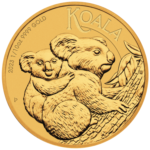 2023 1/10th oz Australian Koala Gold Coin
