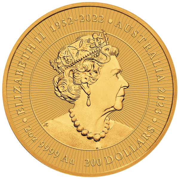 2023 2 oz Kangaroo gold coin