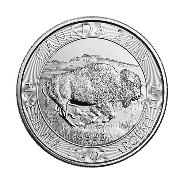 1.25 oz Canadian Silver Buffalo Coin