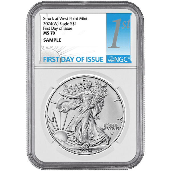 2024 American Silver Eagle NGC 70 First Day Release