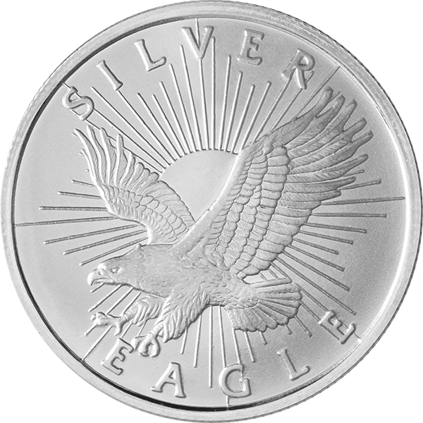 Silver Round Sunshine Coine