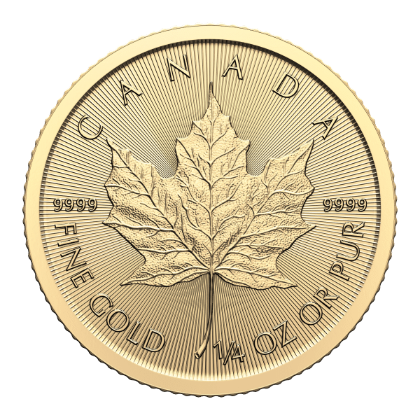 2024 quarter ounce gold Maple Leaf